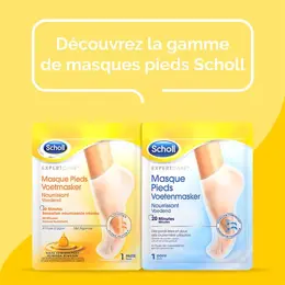 Scholl Expert Care Masque Pieds Nourrissant Huile de Macadamia 1 paire