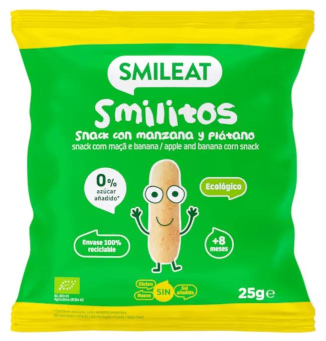 Smileat ECO Apfel- und Bananen-Smilitos +8m 25 gr