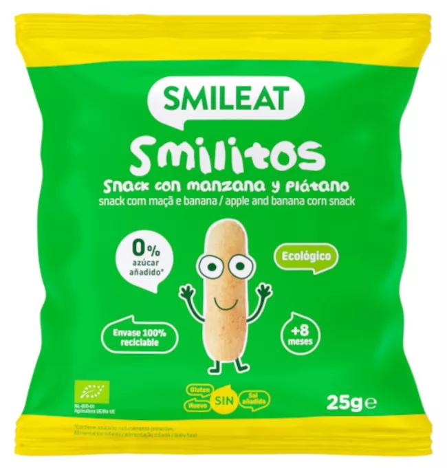 Smileat Smilitos de Maçã e Banana ECO 25 gr