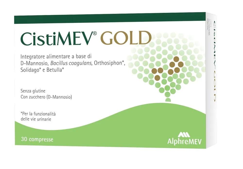 Cistimev Gold Integratore per Cistiti non Batteriche ed Irritazioni delle Vie Urinarie 30 Compresse