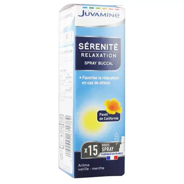 Juvamine Sérénité Relaxation Spray Buccal 20ml