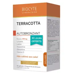 Biocyte Terracotta Cocktail Autobronzant 90 gélules