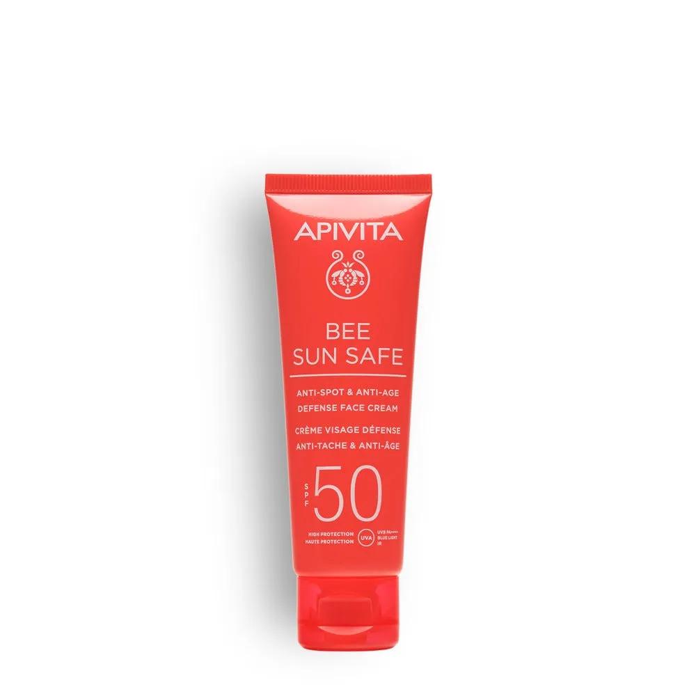 Apivita Bee Sun Safe SPF50 Crema Viso Anti-Macchia & Anti-Age  50 ml