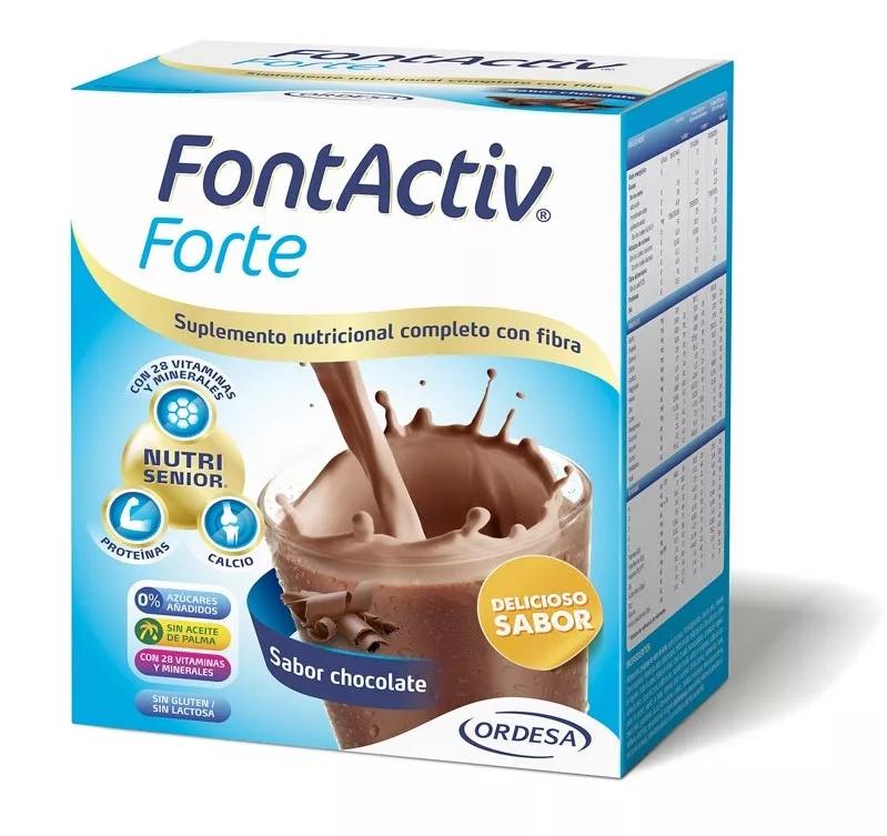 FontActiv Forte Schokolade 14 Beutel