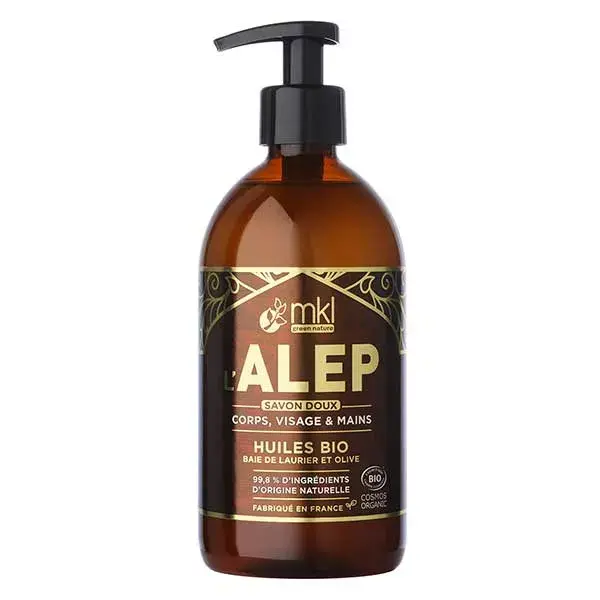 MKL Green Nature Aleppo Organic Liquid Soap 500ml