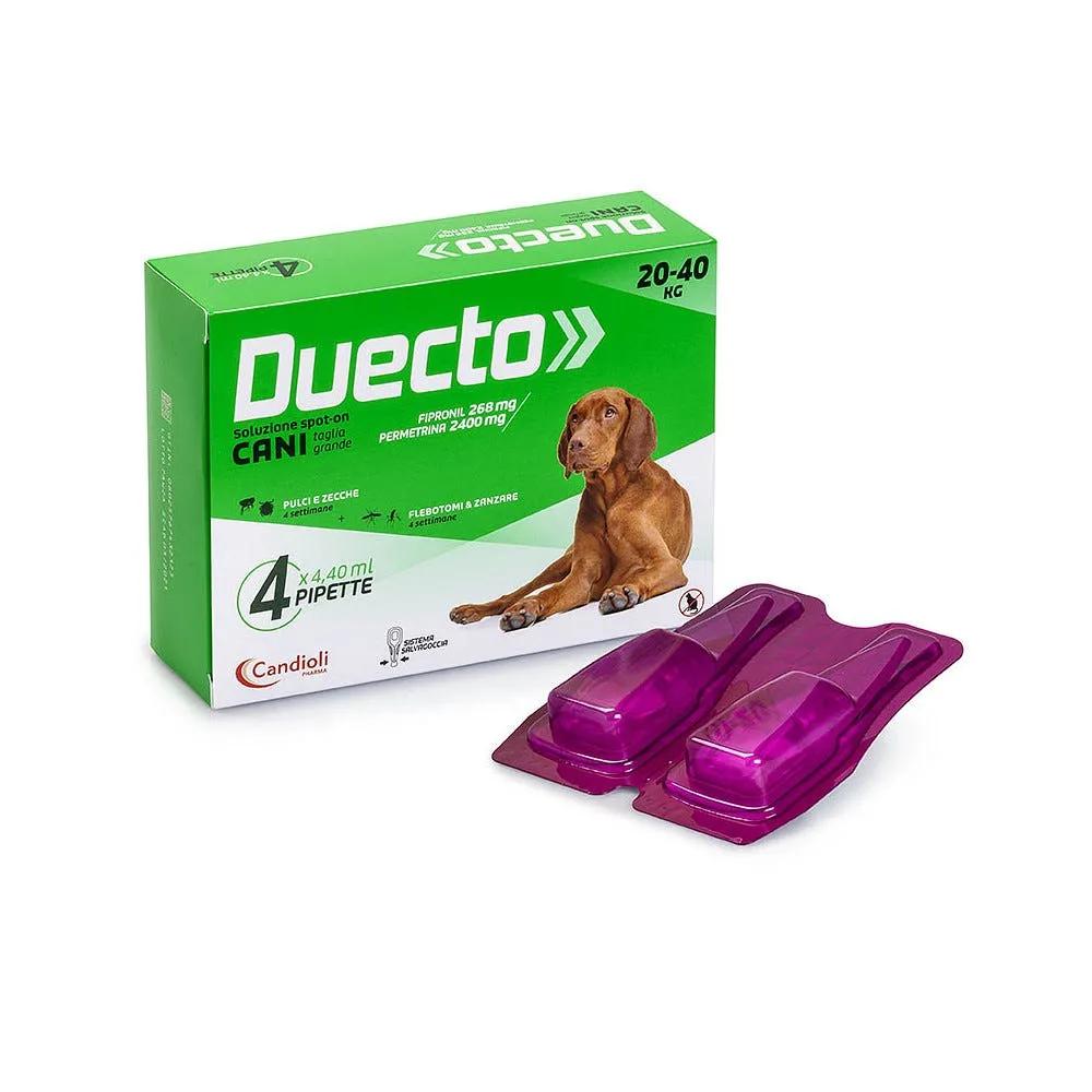 Duecto Antiparassitario Cani 40-60 Kg 4 Pipette