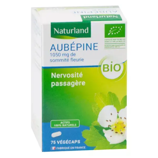 Naturland Aubépine Bio 75 Végécaps