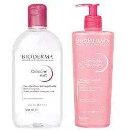 Bioderma Crealine Routine Hygiène des peaux sensibles