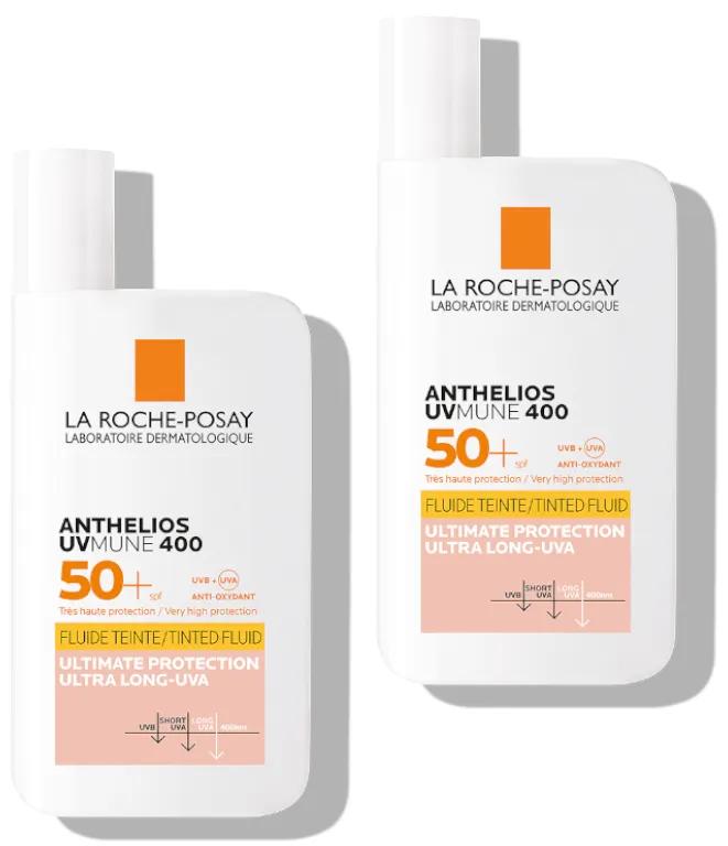 La Roche Posay Anthelios UV-Mune 400 Farbfluid LSF50+ 2x50 ml