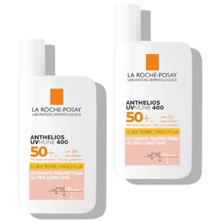 La Roche Posay Anthelios UV-Mune 400 Fluido Color SPF50+ 2x50 ml