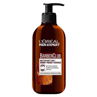 L'Oréal Men Expert Hairstyle BarberClub Gel Detergente 3in 1 200ml
