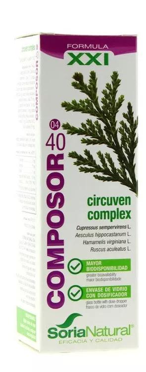 Soria Natural Circuven Complex Composor 40 Fórmula XXI 50 ml