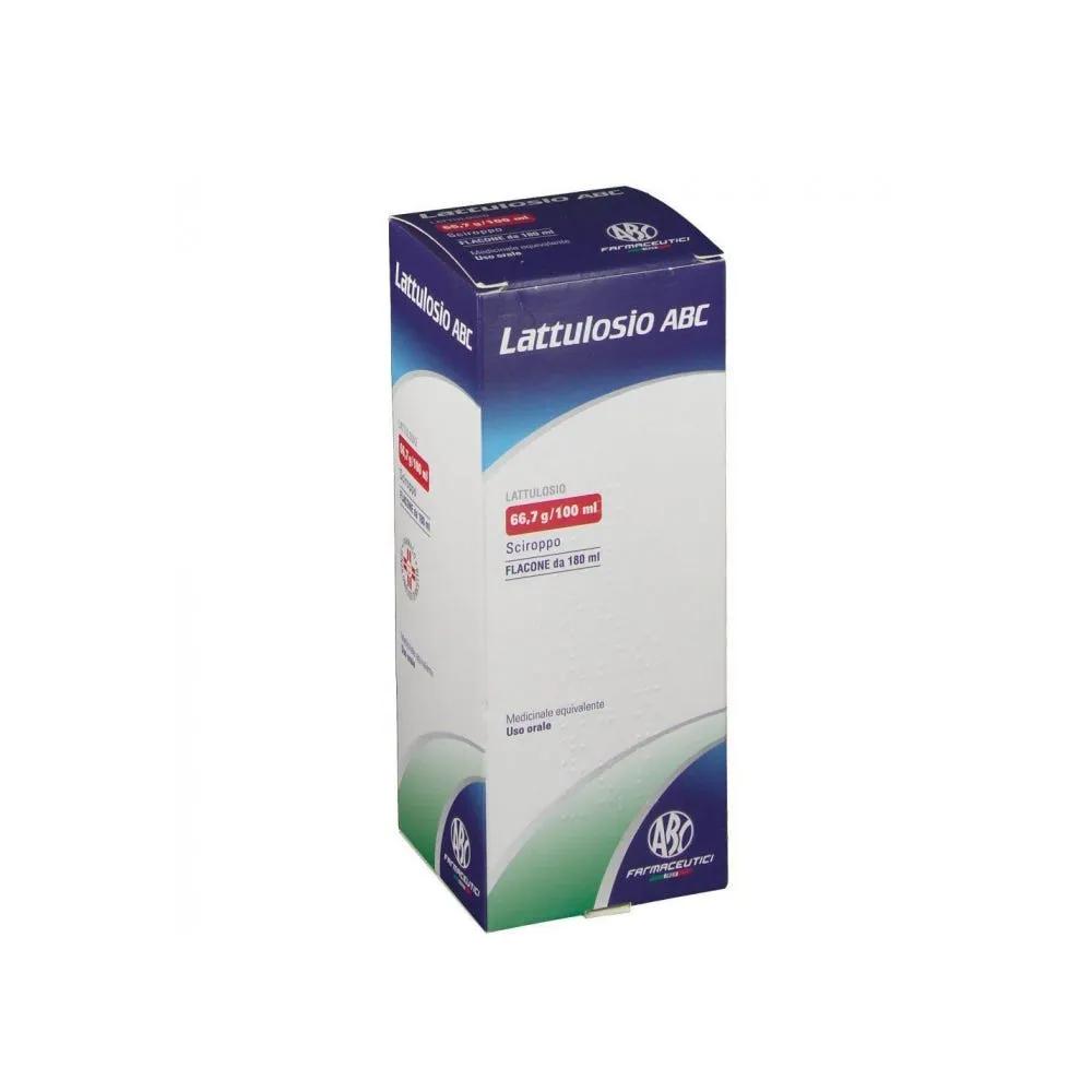 Lattulosio ABC 66,7 g/100 ml Sciroppo Lassativo 180 ml