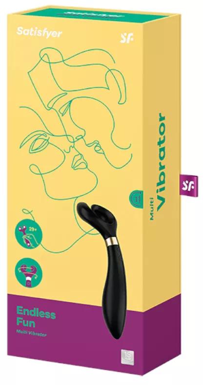 Satisfyer Endless Fun Zwart