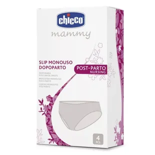 Chicco Einweg-Postpartum-Höschen, groß, 4 Einheiten