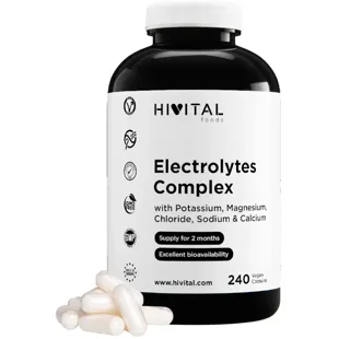 Hivital Electrolytes Complex 240 Vegan Capsules