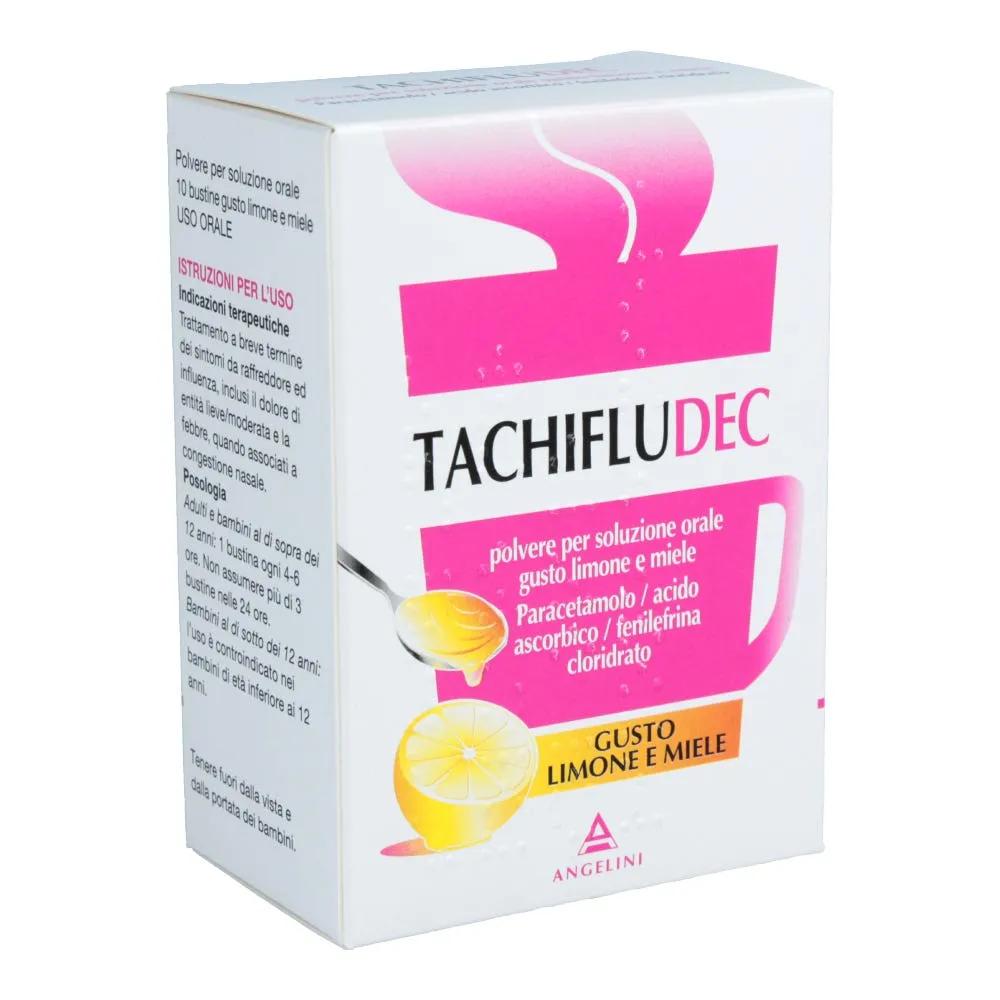 Tachifludec Limone E Miele Polvere Per Soluzione Orale 10 Bustine