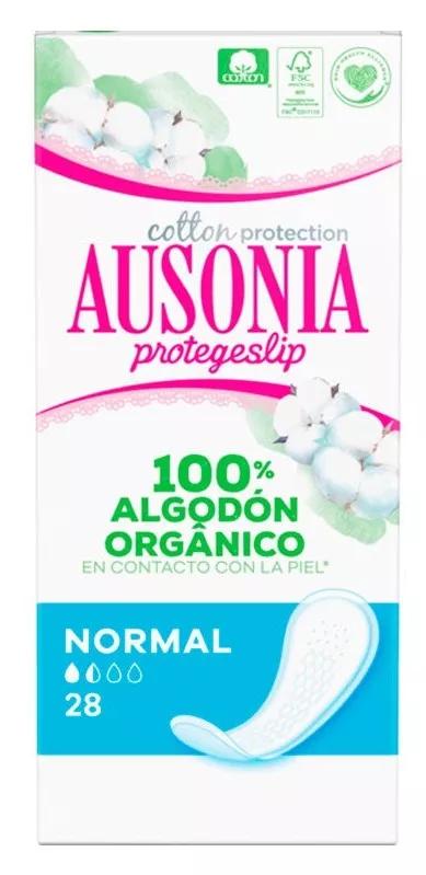 Ausonia Protegeslip Organic Normal 28Uds
