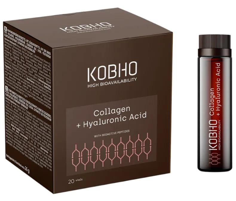 Kobho Labs Ampoules de collagène et d&#39;acide hyaluronique 20 x 25 ml