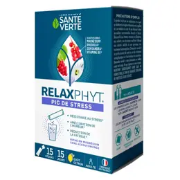 Santé Verte Relaxphyt Pic de Stress 15 sticks