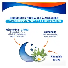 VALDISPERT - Endormissement - Gommes Sommeil Zen - Mélatonine 1,9mg - 30 Gommes