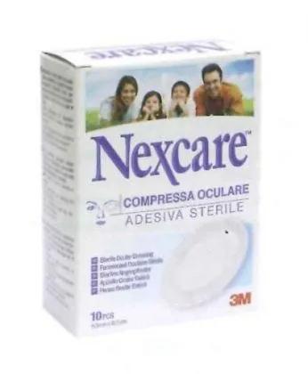 Nexcare Compressa Oculare Adesiva Sterile 6,5x9,5 cm 10 Pezzi