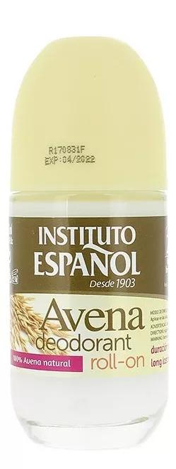 Instituto Espanhol desodorizante de Aveia Roll On 75ml