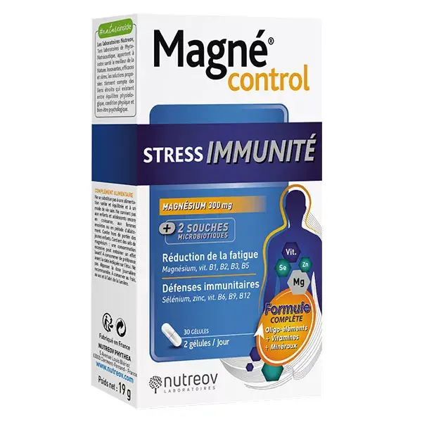Nutreov Physcience Phytea Magné Control Stress Immunité 30 gélules