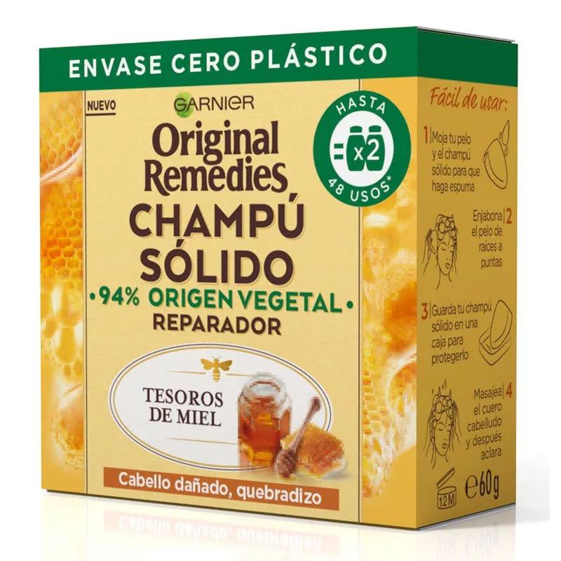 Garnier Remédios Originais Honey Treasures Solid Shampoo 60 Gr Atida