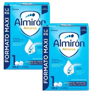 Almirón Advance 1 con Leche de Inicio 2x1,2 kg