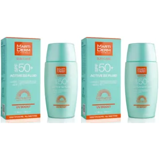 MartiDerm Sun Care ActiveD Fluid SPF50+ 2x50 ml
