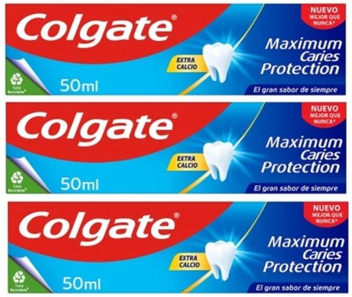 Colgate Maximun Caries Protection Toothpaste 3x50 ml