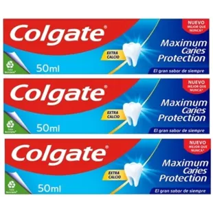 Colgate Dentifrice Protection Carie Maximun 3x50 ml