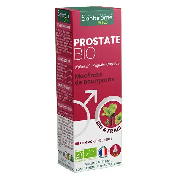Santarome Bio Tri Complejo de Brotes Próstata cuentagotas 30ml