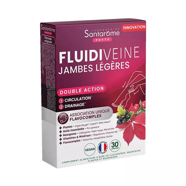Santarome - Fluidiveine Jambes Légères - Circulation - 30 comprimés