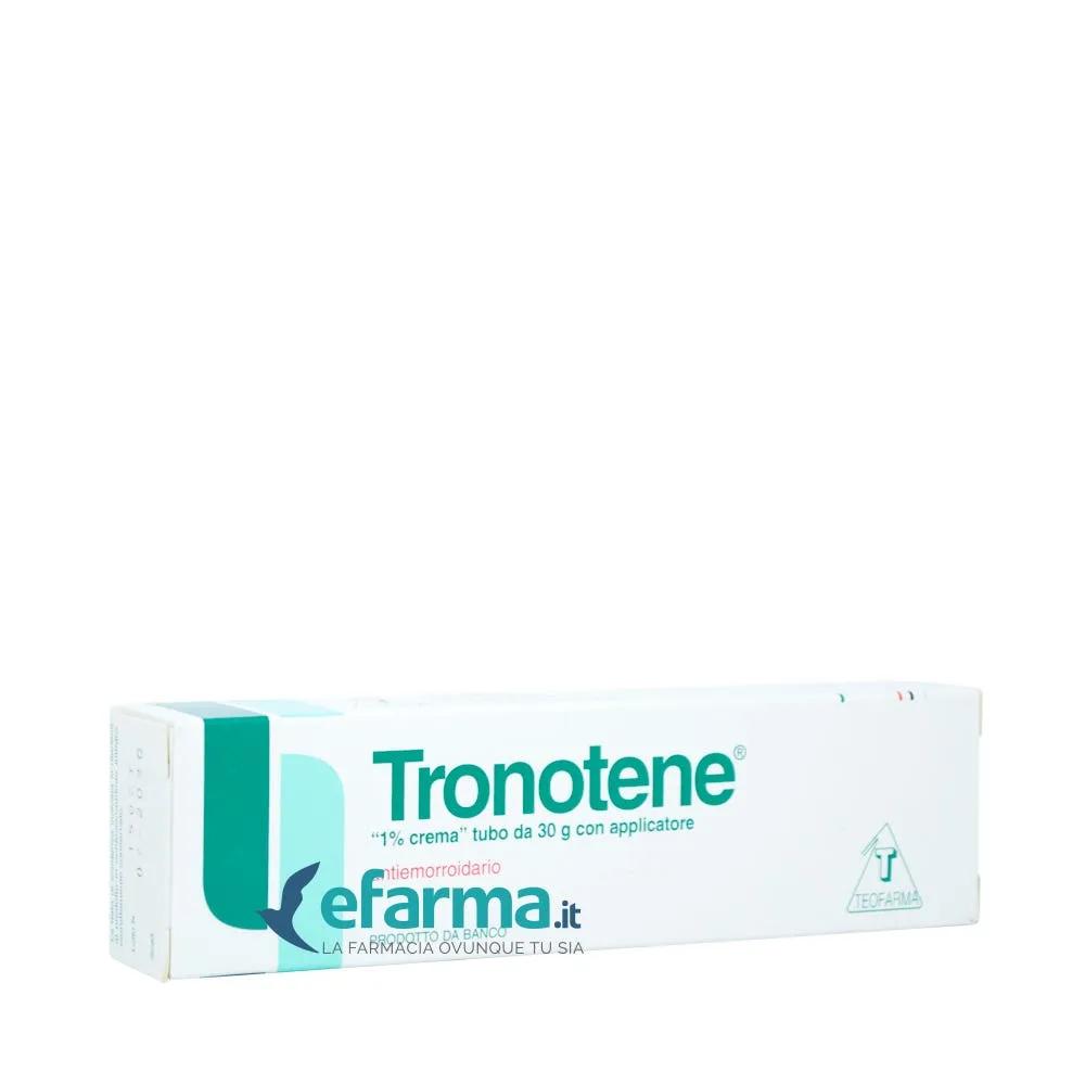 Tronotene Crema 1% Pramocaina Anti-emorroidi Tubo 30g Con Applicatore