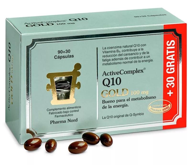 ActiveComplex Q10 Gold 100mg Pharmanord 120 Gélules