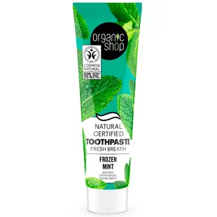 Organic Shop Natural Toothpaste Fresh Breath Ice Mint 100 gr