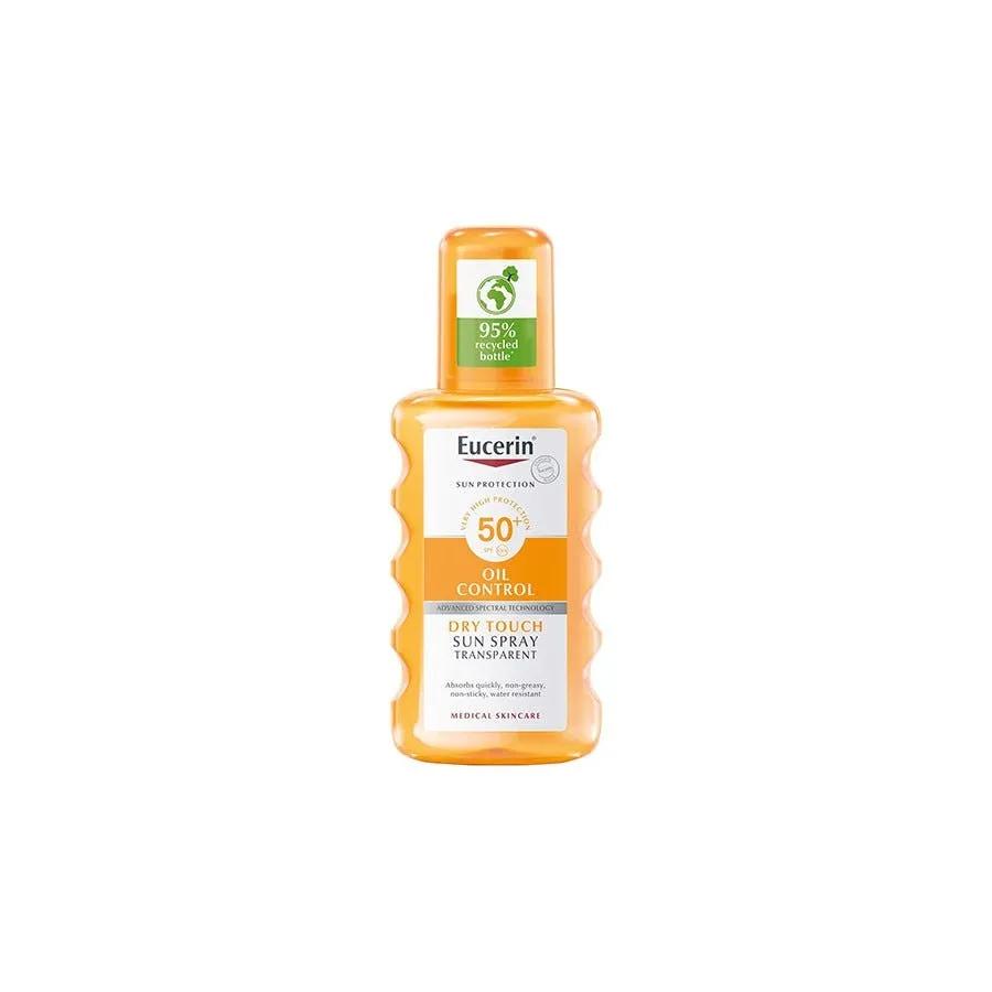 Eucerin Oil Control Dry Touch Sun Trasparente SFP 50+ 200 ml