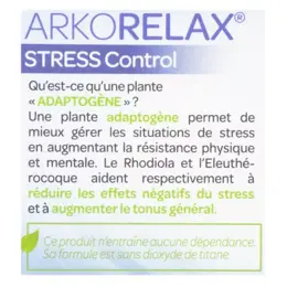 Arkopharma Arkorelax Stress Control Magnésium Vitamine B6 30 comprimés