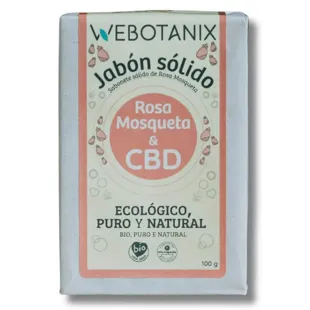 Webotanix Organic CBD Rosehip Solid Soap 100g