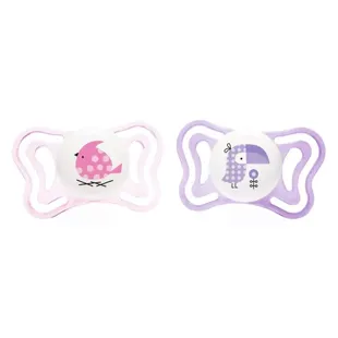 Chicco Sucette Physio Light Silicone Rose 2-6m 2 unités
