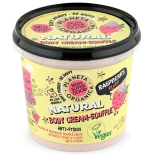 Skin Super Good Natural Raspberry Fluff Body Cream-Soufflé 360 ml
