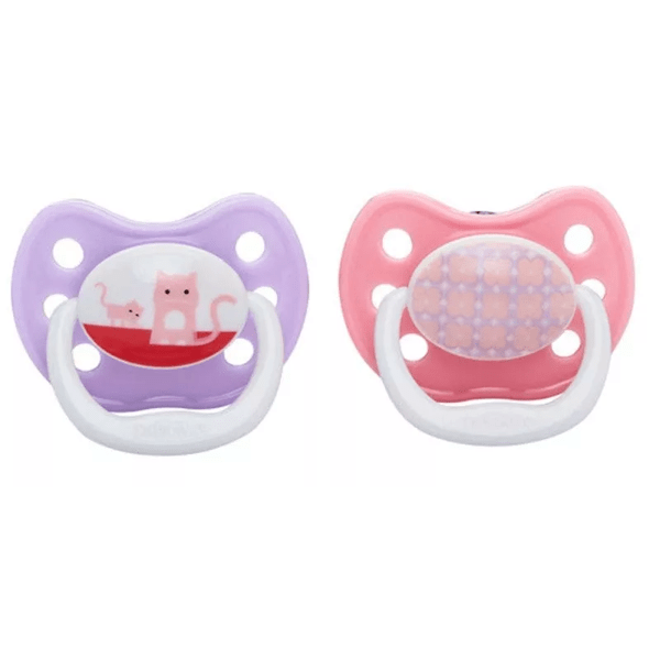Dr Browns Pacifiers Prevent Classic size 2 (6 - month) Color pink