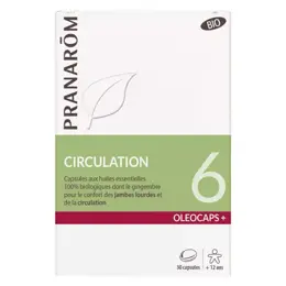 Pranarom Oleocaps 6 Circulation Bio 30 capsules