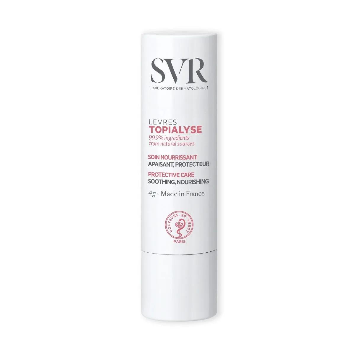 SVR Topialyse Lèvres Balsamo Labbra Nutriente Stick 4 g