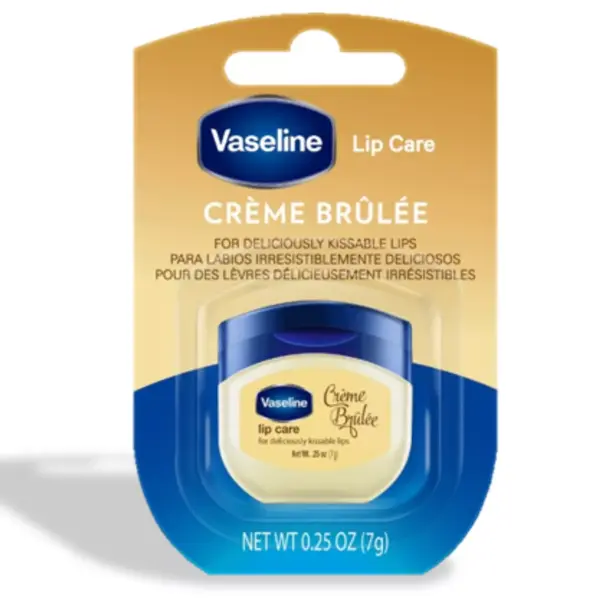 Vaseline - Baume à lèvres Crème Brulée en pot 7 gr