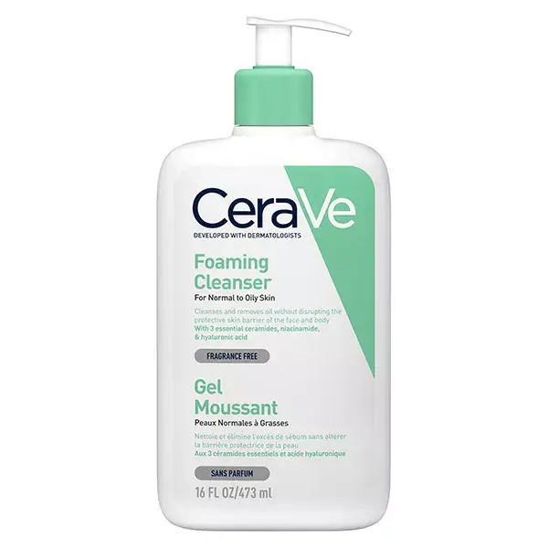 CeraVe Cleansing Foaming Gel Normal to Oily Skin 473ml