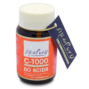 Pure State Vitamin C-1000 Non-Acidic 100 Tablets