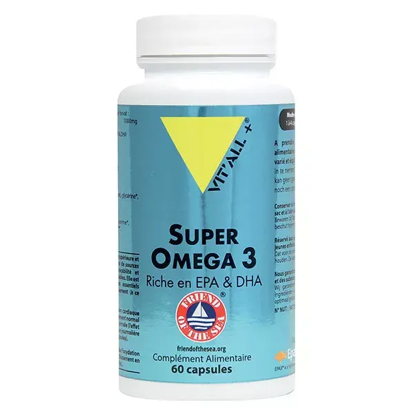 Vit'all+ SUPER OMEGA 3 1000mg 60 capsules